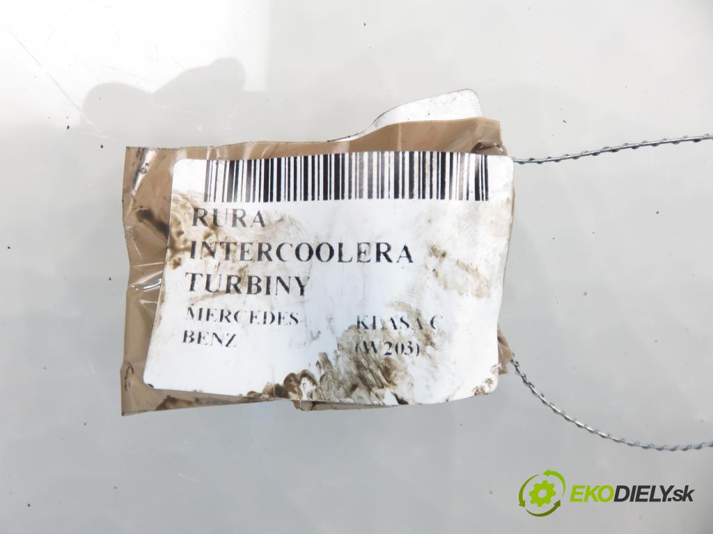MERCEDES-BENZ KLASA C (W203) SEDAN 2000 85,00 C 200 CDI 116 - OM 611.962 2148,00 Rúra intercoolera turba 2035280582
