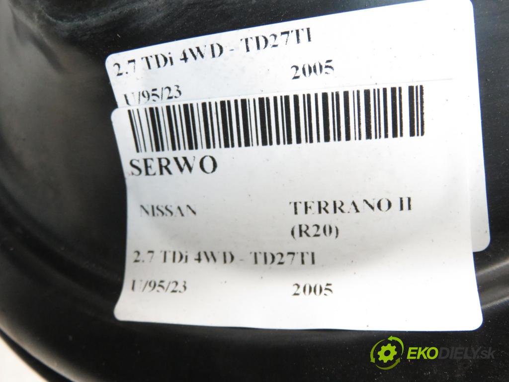 NISSAN TERRANO II (R20) TERENOWY 2005 92,00 2.7 TDi 4WD 125 - TD27TI 2664,00 posilovač  (Servočerpadlá, pumpy řízení)