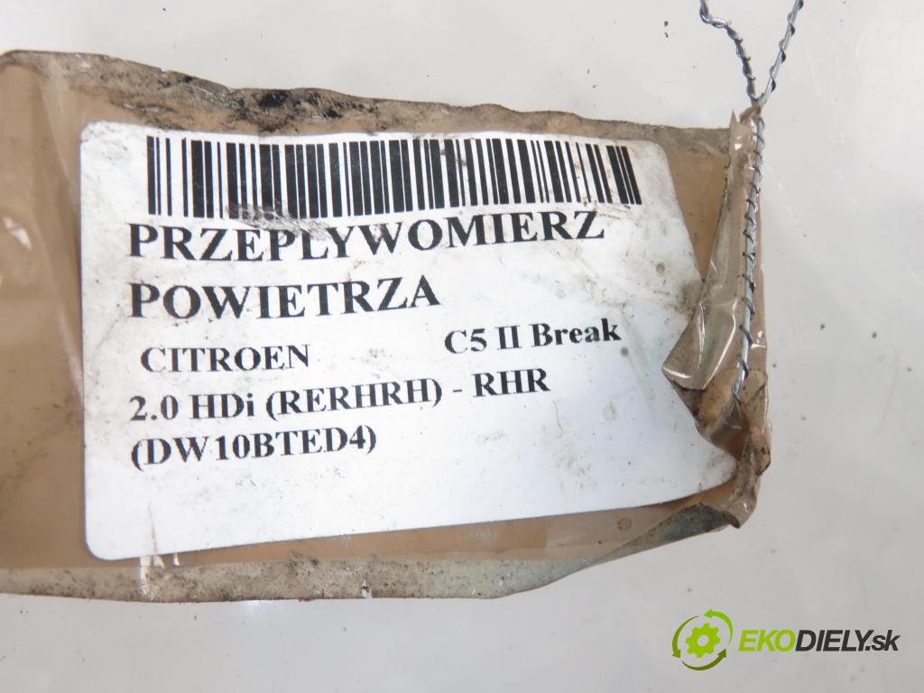 CITROEN C5 II Break (RE_) KOMBI 2005 100,00 2.0 HDi 136 1997,00 váha vzduchu vzduchu 9645948980 ; 5WK97002