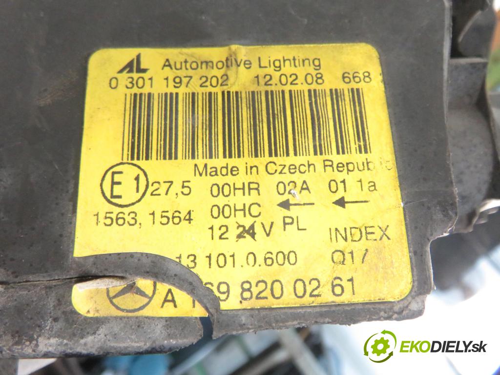 MERCEDES-BENZ KLASA A (W169) HB 2005 80,00 2.0 CDI 109 - OM 640.940 1991,00 Svetlo PP 1698200261