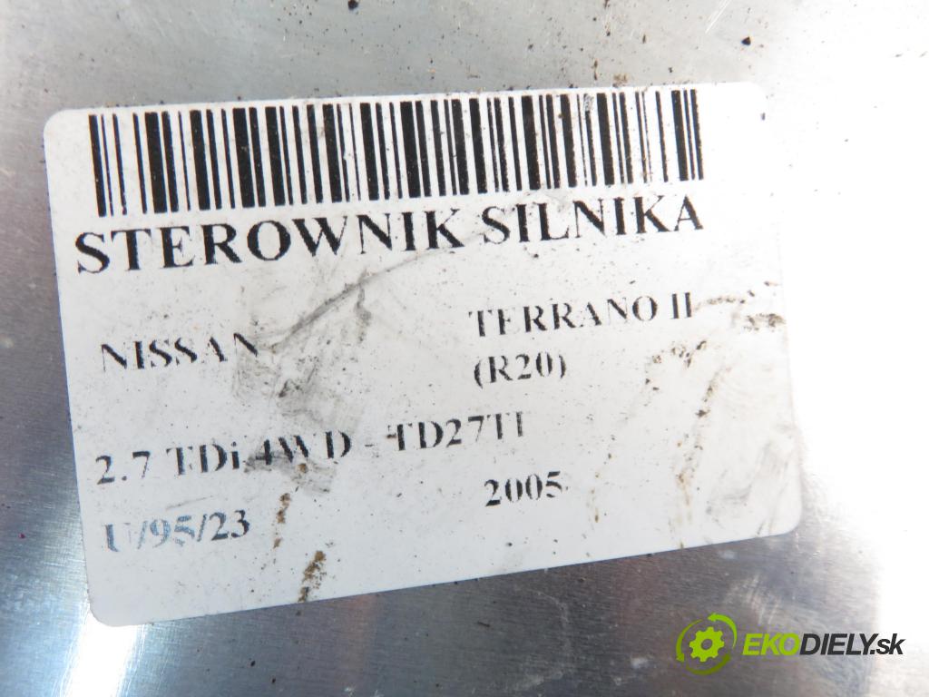 NISSAN TERRANO II (R20) TERENOWY 2005 92,00 2.7 TDi 4WD 125 - TD27TI 2664,00 řídící jednotka motora 0281011264 ; 237107f481