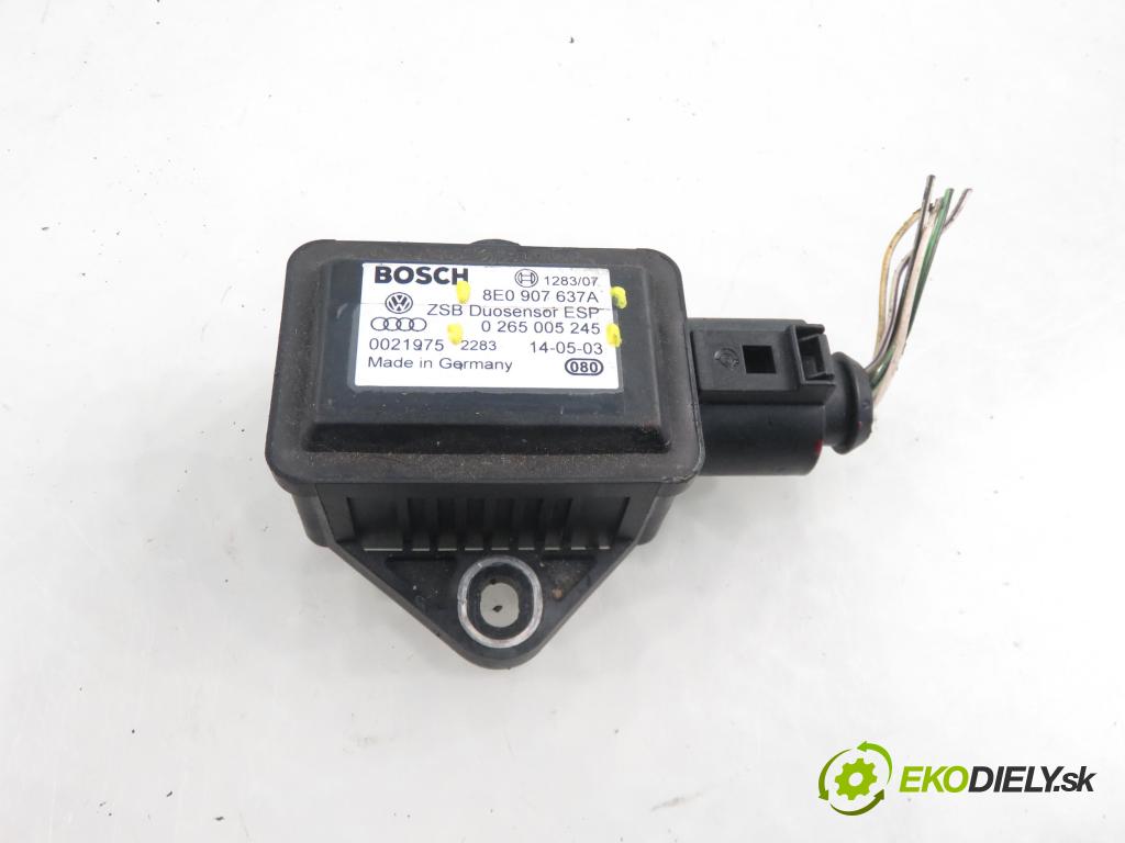 AUDI A4 Avant (8E5, B6) KOMBI 2004 96,00 1.9 TDI - AWX 1896,00 snímač ESP 8E0907637A ; 0265005245