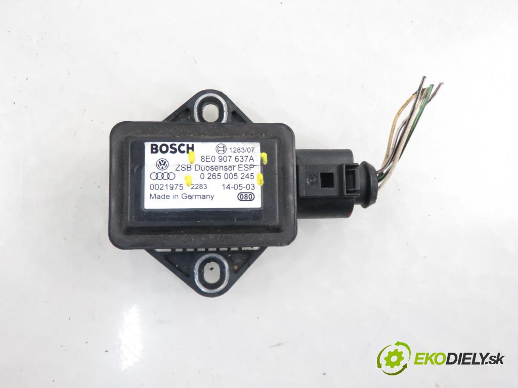 AUDI A4 Avant (8E5, B6) KOMBI 2004 96,00 1.9 TDI - AWX 1896,00 snímač ESP 8E0907637A ; 0265005245
