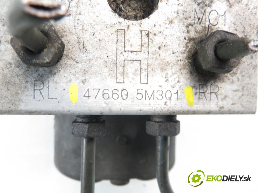 NISSAN ALMERA II Hatchback (N16) HB 2002 66,00 1.5 90 - QG15DE 1498,00 Pumpa ABS 476605M301 ; 0265216733 ; 0273004452 (Pumpy ABS)