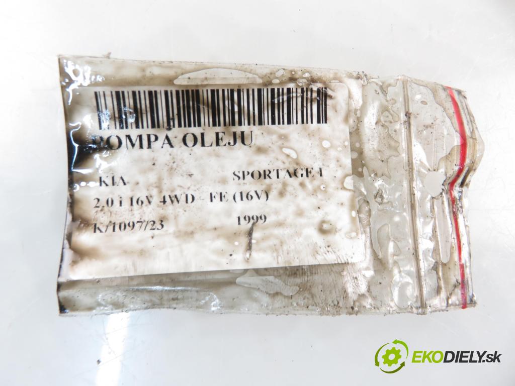 KIA SPORTAGE (K00) SUV 1999 94,00 2.0 i 16V 4WD 128 - FE (16V) 1998,00 pumpa oleje  (Olejové pumpy)
