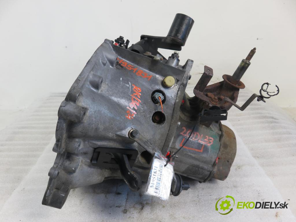FIAT SCUDO Skrzynia (220_) FURGON 1998 51,00 1.9 D - WJY (DW8B) 1868,00 Prevodovka MANUALNA 20DL33