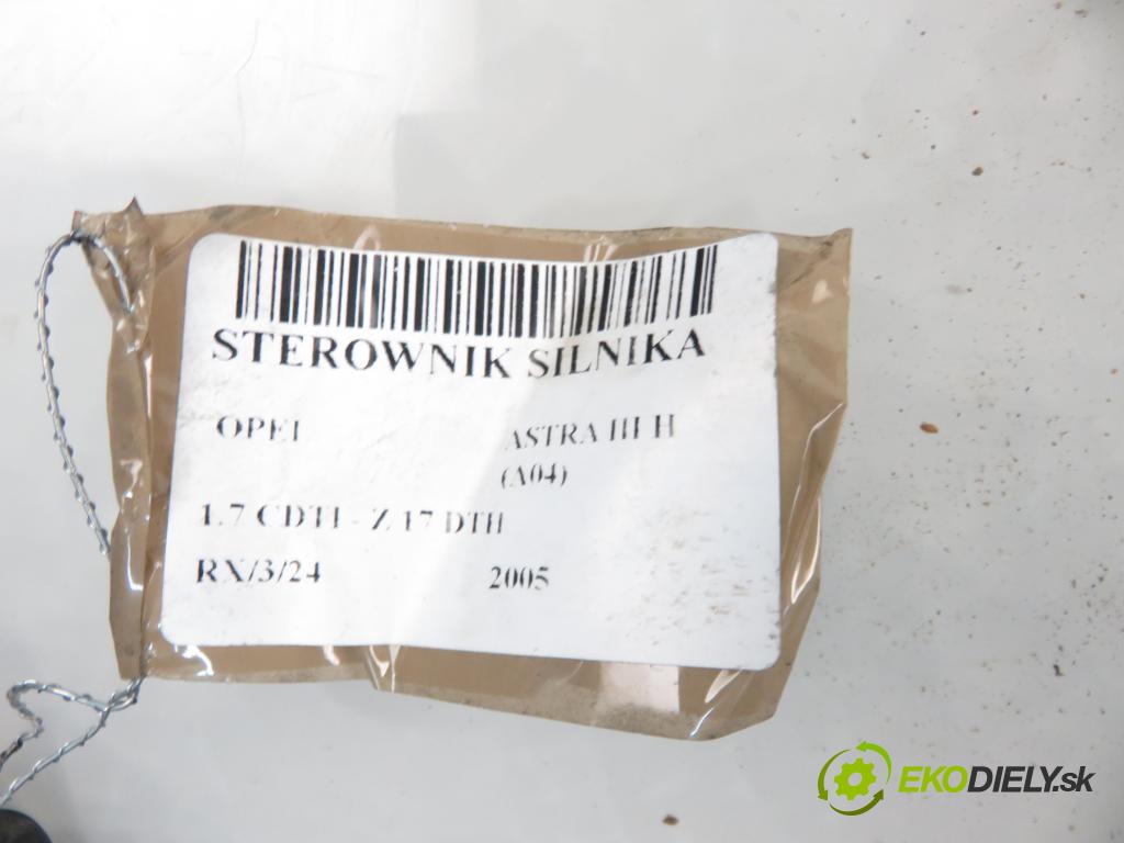 OPEL ASTRA H (A04) HB 2005 74,00 1.7 CDTI 100 - Z 17 DTH 1686,00 Riadiaca jednotka Motor 0281011380