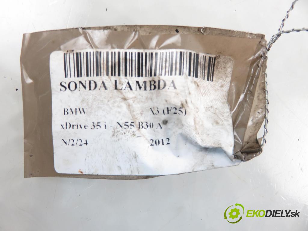 BMW X3 (F25) SUV 2012 225,00 xDrive 35 i 306 - N55 B30 A 2979,00 sonda lambda 7589476 ; 0258027001 ; 0258027000 (Lambda sondy)
