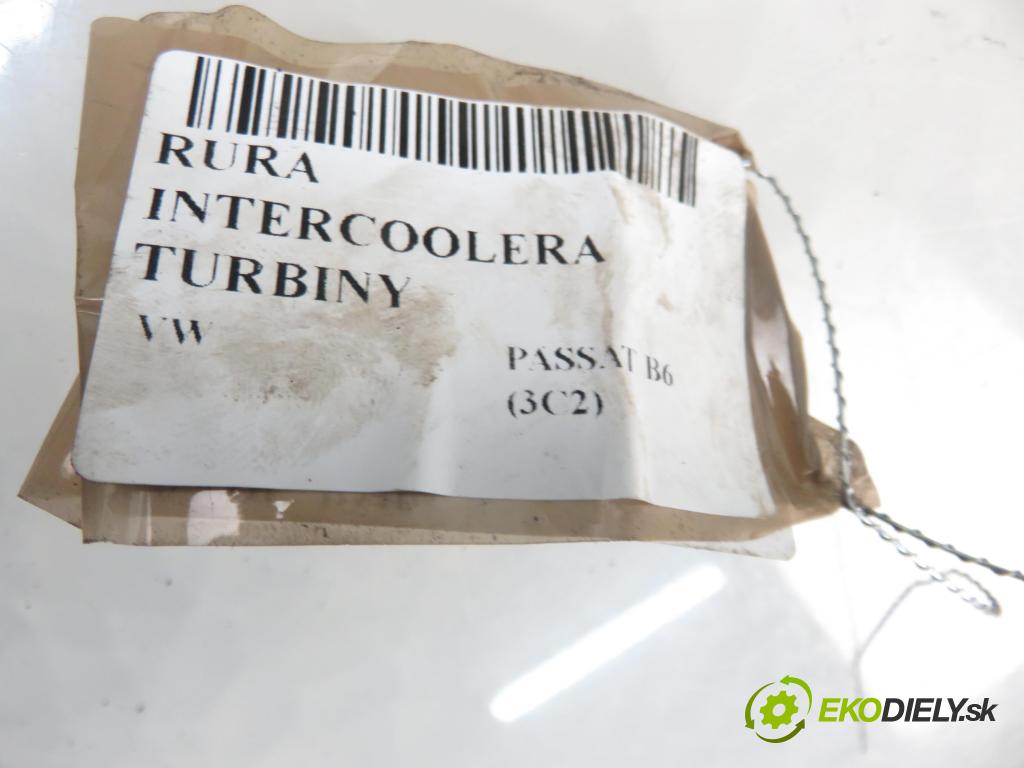 VW PASSAT B6 (3C2) SEDAN 2006 103,00 2.0 TDI - BMP 1968,00 Rúra intercoolera turba 3C0145762J