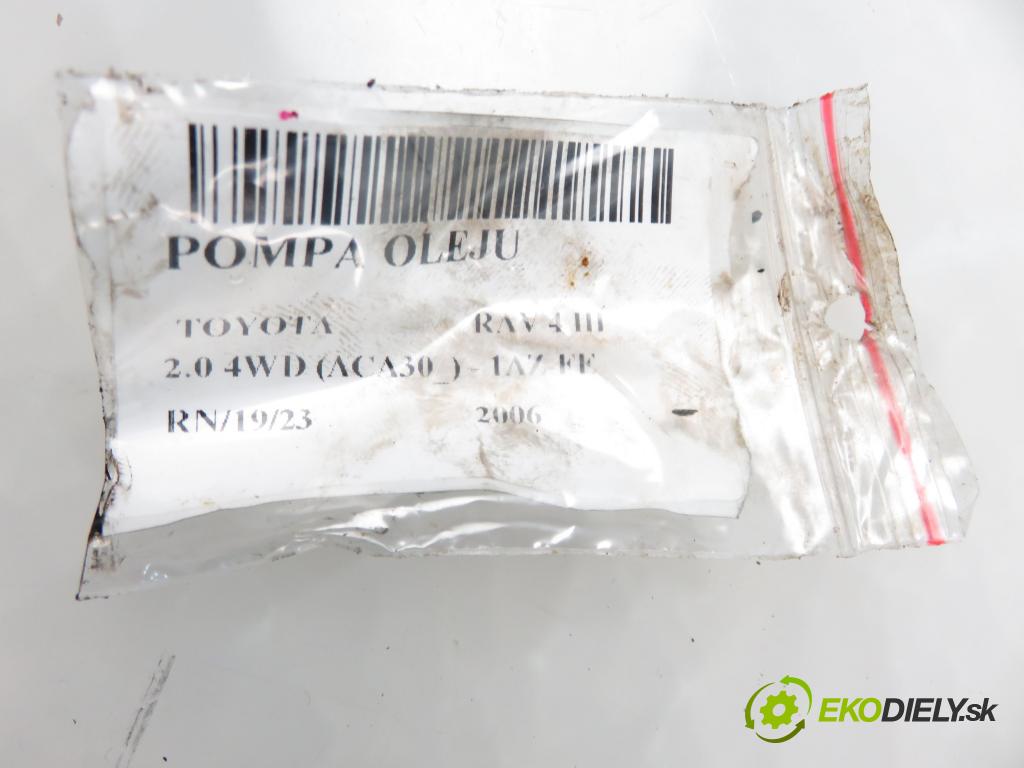 TOYOTA RAV 4 III (_A3_) SUV 2006 112,00 2.0 4WD 152 - 1AZ-FE 1998,00 pumpa oleje  (Olejové pumpy)