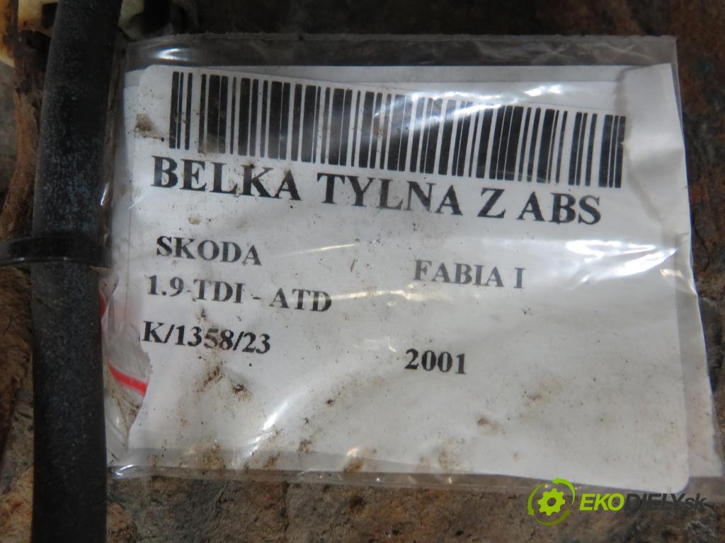 SKODA FABIA I (6Y2) HB 2001 74,00 1.9 TDI PD 100 - ATD 1896,00 výztuha zadní část ABS
