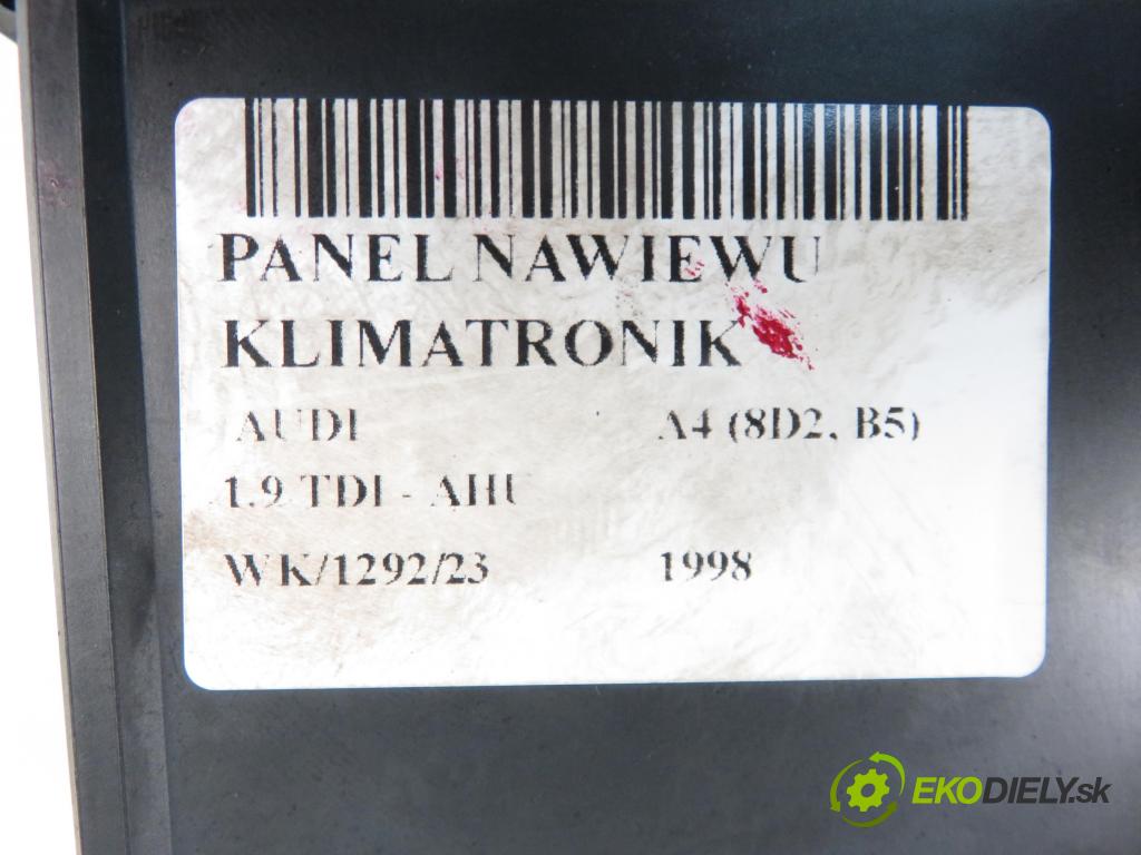 AUDI A4 (8D2, B5) SEDAN 1998 66,00 1.9 TDI - AHU 1896,00 Panel kúrenia KLIMATRONIK 8L0820043D ; 5HB00760804