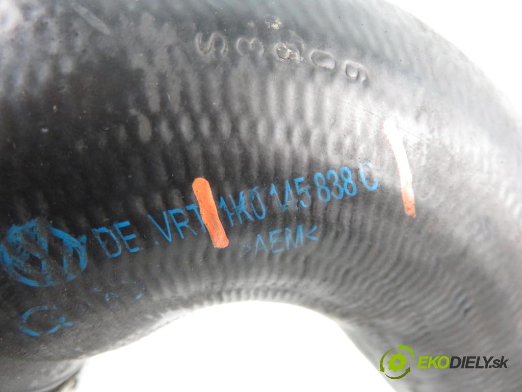 VW GOLF V (1K1) HB 2005 66,00 1.9 TDI PD 90 - BRU 1896,00 Rúra intercoolera turba 1K0145838C