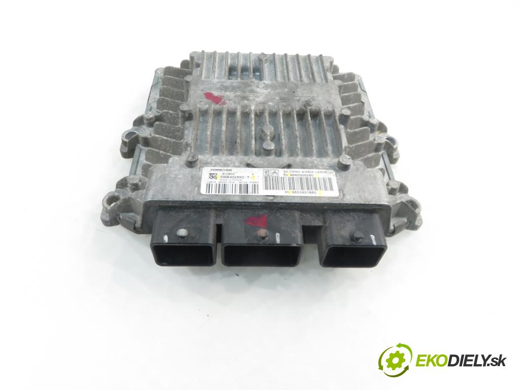 CITROEN C2 (JM_) HB 2006 50,00 1.4 HDi 68 8V - 8HZ 1398,00 Riadiaca jednotka Motor 9660300280 ; 9653451880 ; 5WS40285CT