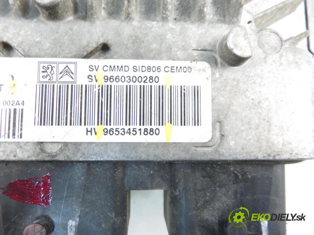 CITROEN C2 (JM_) HB 2006 50,00 1.4 HDi 68 8V - 8HZ 1398,00 Riadiaca jednotka Motor 9660300280 ; 9653451880 ; 5WS40285CT