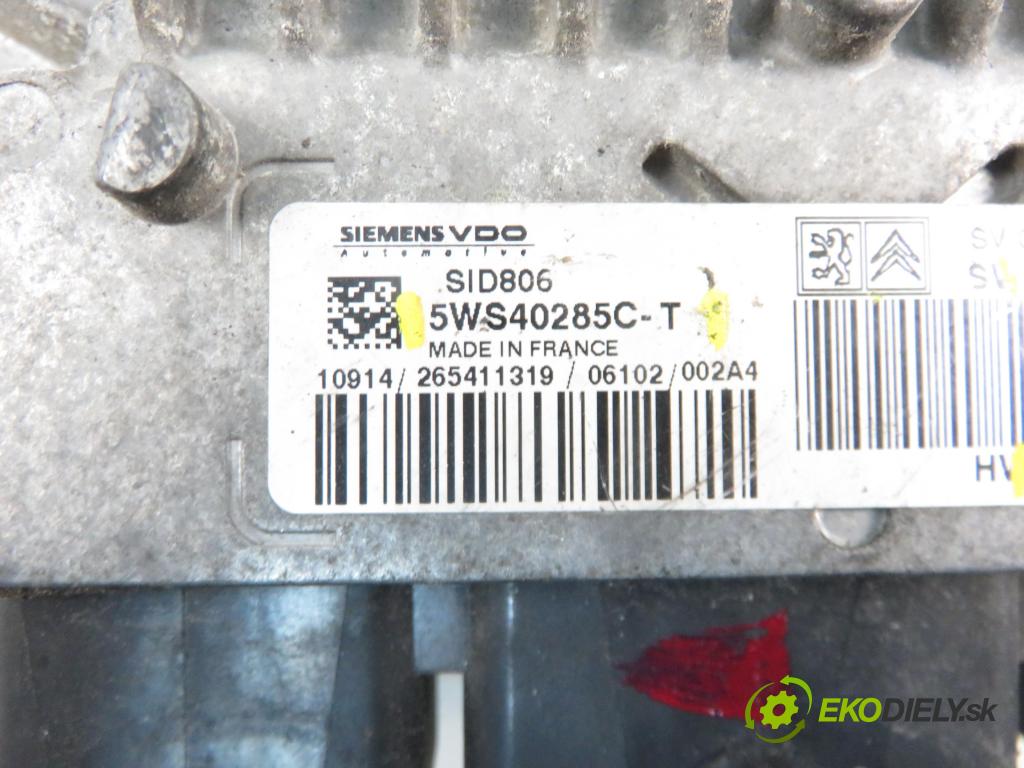 CITROEN C2 (JM_) HB 2006 50,00 1.4 HDi 68 8V - 8HZ 1398,00 Riadiaca jednotka Motor 9660300280 ; 9653451880 ; 5WS40285CT
