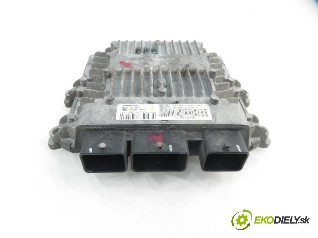 CITROEN C2 (JM_) HB 2006 50,00 1.4 HDi 68 8V - 8HZ 1398,00 Riadiaca jednotka Motor 9660300280 ; 9653451880 ; 5WS40285CT