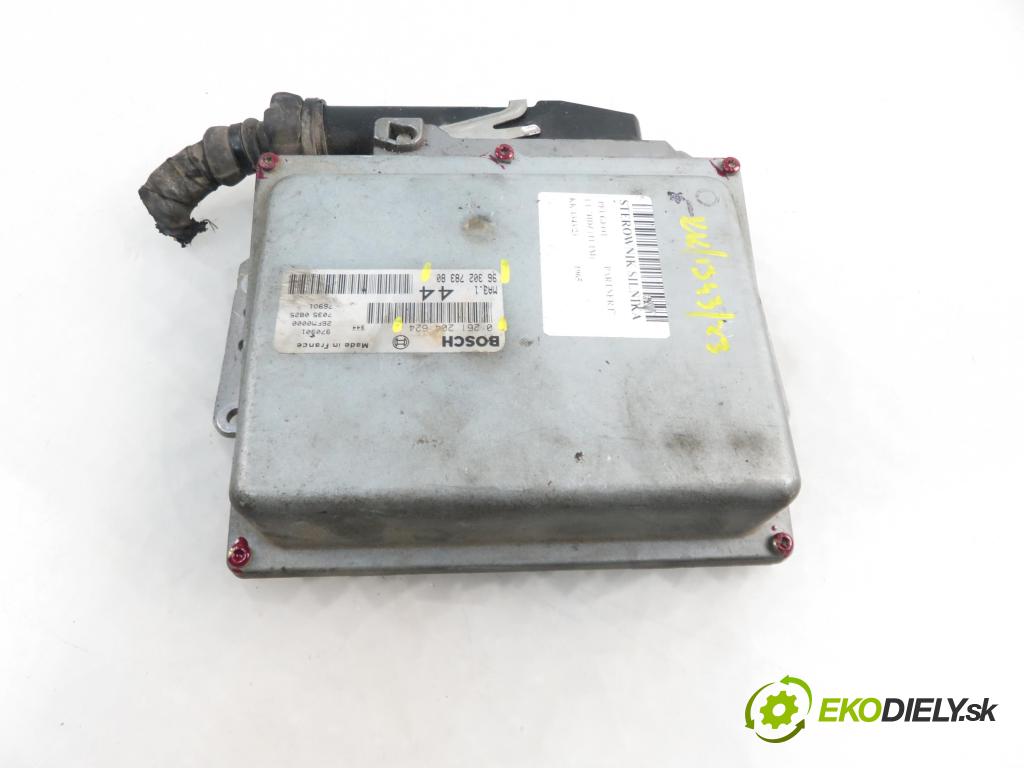 PEUGEOT PARTNER Skrzynia (5_, G_) FURGON 1997 44,00 1.1 - HDZ (TU1M) 1124,00 Riadiaca jednotka Motor 9630278380 ; 0261204624