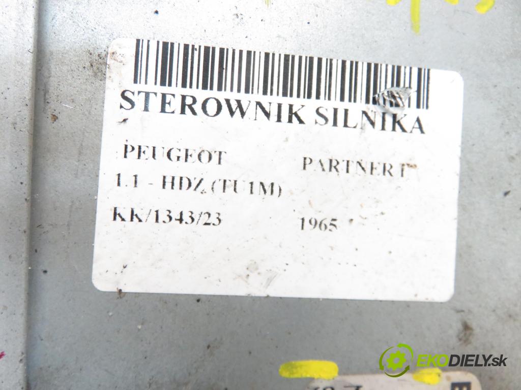 PEUGEOT PARTNER Skrzynia (5_, G_) FURGON 1997 44,00 1.1 - HDZ (TU1M) 1124,00 Riadiaca jednotka Motor 9630278380 ; 0261204624