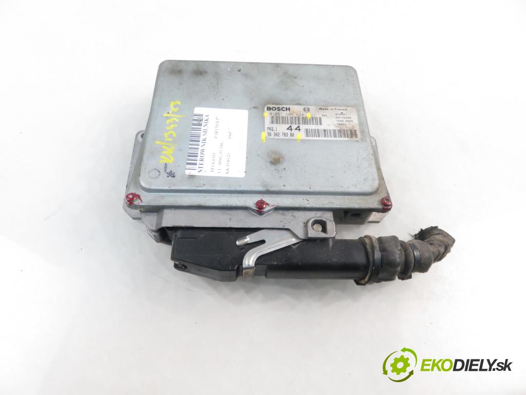 PEUGEOT PARTNER Skrzynia (5_, G_) FURGON 1997 44,00 1.1 - HDZ (TU1M) 1124,00 Riadiaca jednotka Motor 9630278380 ; 0261204624