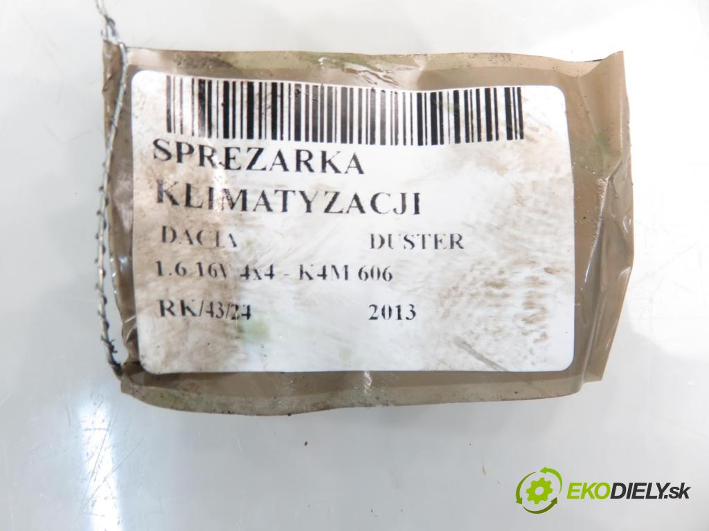 DACIA DUSTER SUV 2013 77,00 1.6 16V 4x4 - K4M 606 1598,00 KOMPRESOR: klimatizace 8201025121B (Kompresory)