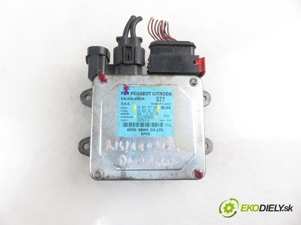 CITROEN C3 Pluriel (HB_) HB 2006 50,00 1.4 HDi - 8HX (DV4TD) 1398,00 Riadiaca jednotka servočerpadlo 9655757780 ; Q1T19075MZE ; 6900000711 (Riadiace jednotky)