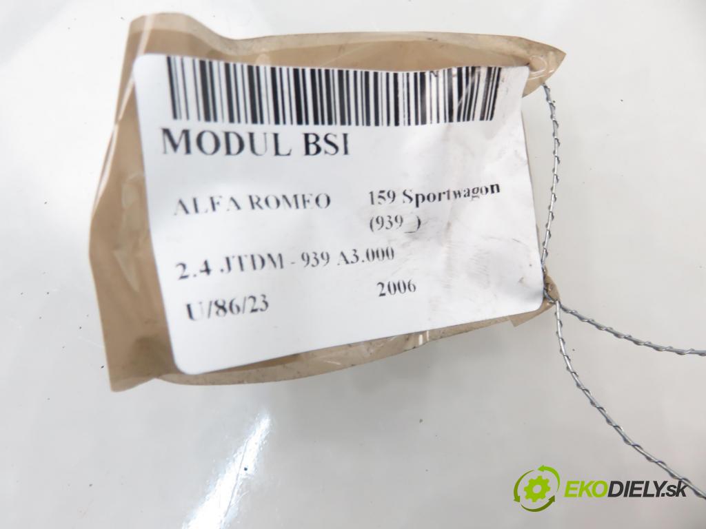 ALFA ROMEO 159 Sportwagon (939_) KOMBI 2006 147,00 2.4 JTDM 200 - 939 A3.000 2387,00 MODUL BSI 501890170000 ; 50507094