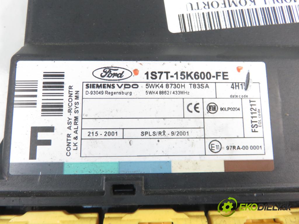 FORD FOCUS (DAW, DBW) HB 2004 74,00 1.8 TDCi - FFDA 1753,00 MODUL komfortu 1S7T15K600FE