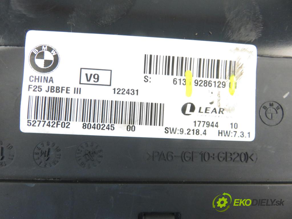 BMW X3 (F25) SUV 2012 225,00 xDrive 35 i 306 - N55 B30 A 2979,00 MODUL komfortu 9286129