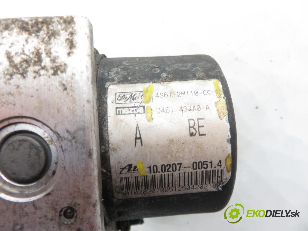 FORD KA (RB_) HB 2004 51,00 1.3 i Duratec 8V 70 - A9B 1299,00 Pumpa ABS 4S612M110CC ; 10020700514 ; 10097001173 (Pumpy ABS)