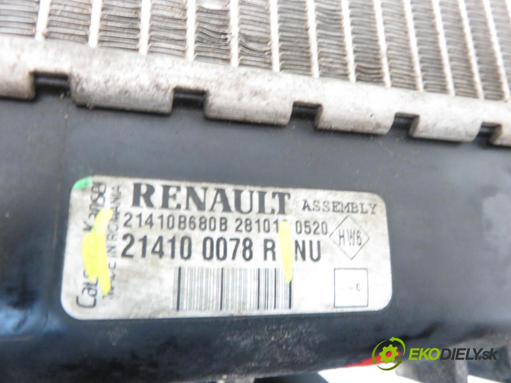 DACIA DUSTER SUV 2013 77,00 1.6 16V 4x4 - K4M 606 1598,00 chladič vody 214100078R