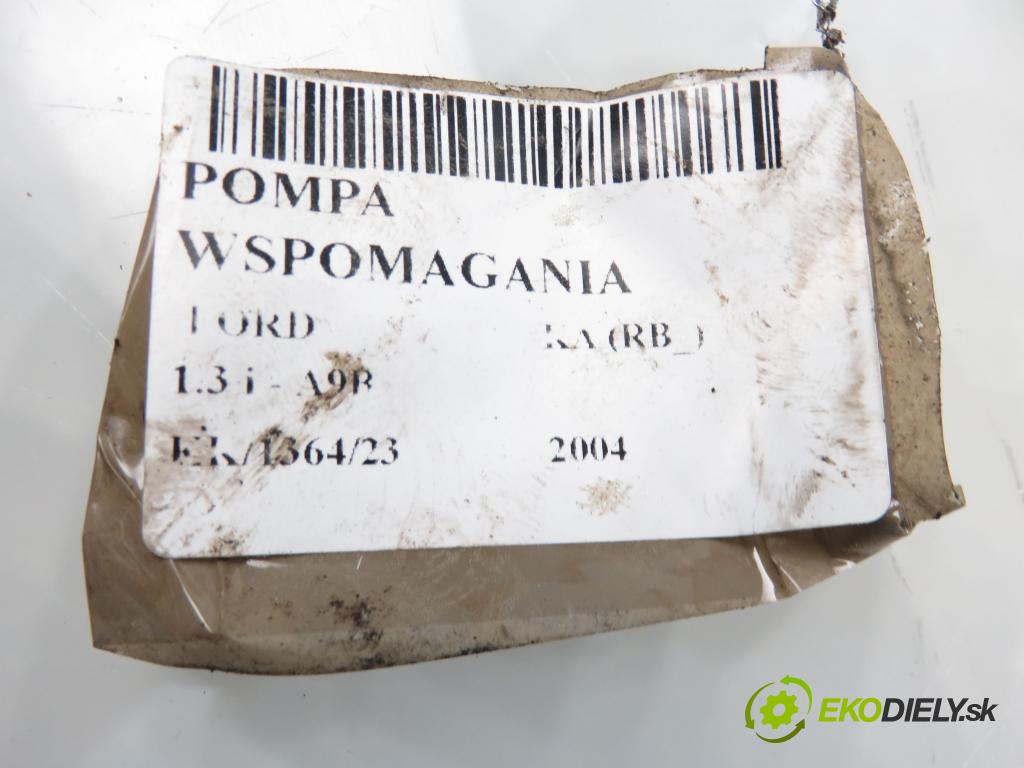 FORD KA (RB_) HB 2004 51,00 1.3 i Duratec 8V 70 - A9B 1299,00 Pumpa servočerpadlo XS6E3A733AD (Servočerpadlá, pumpy riadenia)