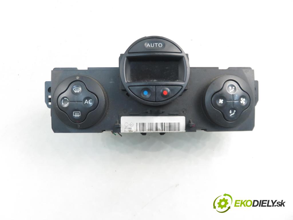 RENAULT MODUS / GRAND MODUS (F/JP0_) HB 2006 65,00 1.6 (JP0L, JP0V) - K4M 794 1598,00 Panel kúrenia KLIMATRONIK 8200133339