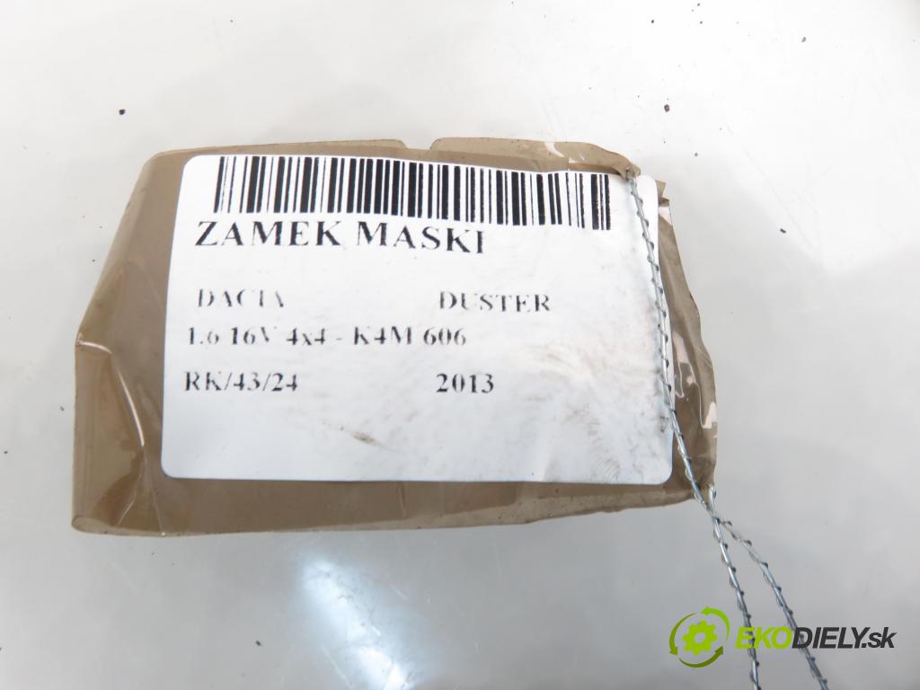 DACIA DUSTER SUV 2013 77,00 1.6 16V 4x4 - K4M 606 1598,00 zámok kapoty