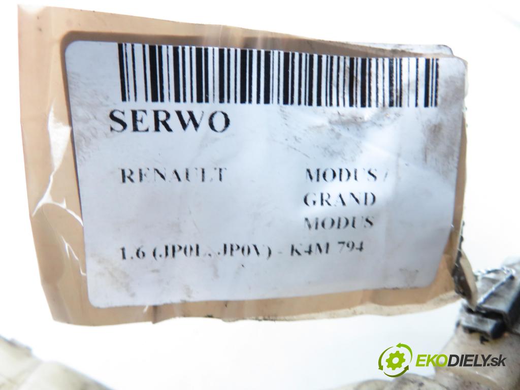 RENAULT MODUS / GRAND MODUS (F/JP0_) HB 2006 65,00 1.6 (JP0L, JP0V) - K4M 794 1598,00 Posilovač 8200249245 ; 03786445014 (Servočerpadlá, pumpy riadenia)