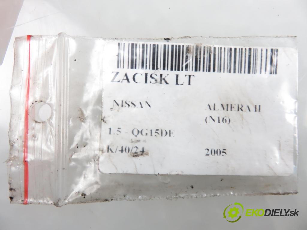 NISSAN ALMERA II (N16) HB 2005 66,00 1.5 - QG15DE 1498,00 Brzdič strmeň LT