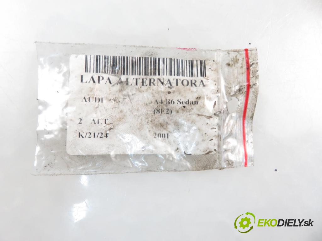 AUDI A4 (8E2, B6) SEDAN 2001 96,00 2.0 20V 130 - ALT 1984,00 Uchytenie alternátora 06B903143L