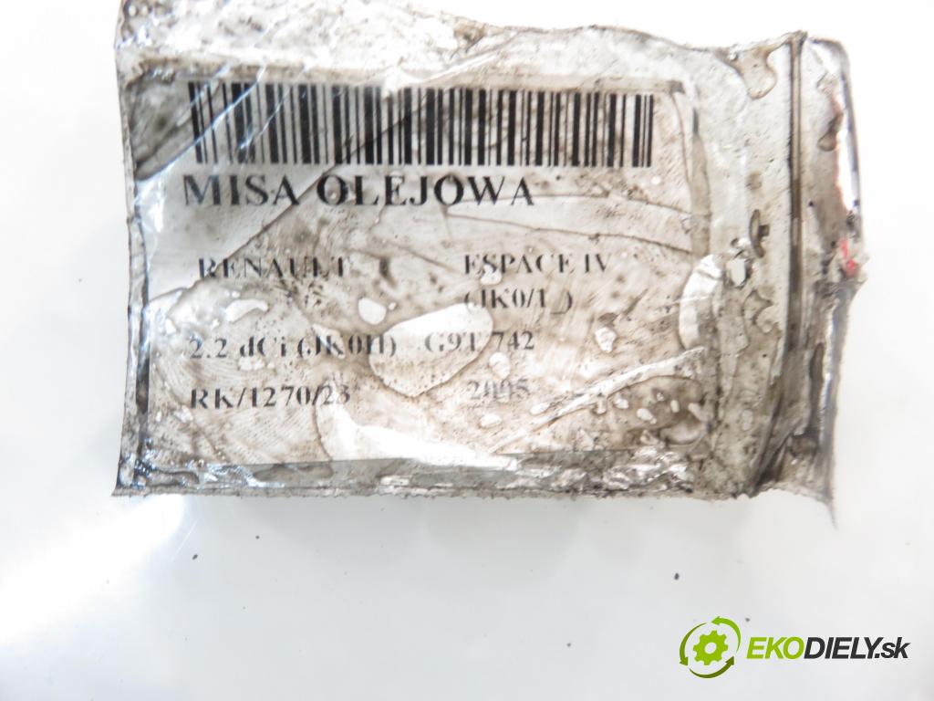RENAULT ESPACE IV (JK0/1_) MINIVAN 2005 110,00 2.2 dCi (JK0H) 150 - G9T 742 2188,00 Vaňa olejová  (Olejové vane)