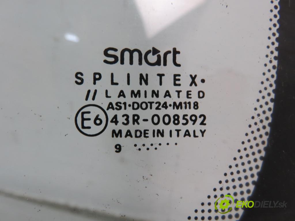 SMART CITY-COUPE (450) HB 1999 33,00 0.6 (S1CLB1, 450.331, 450.336) - M 160 E6AL B04 599,00 okno PŘEDNÍ