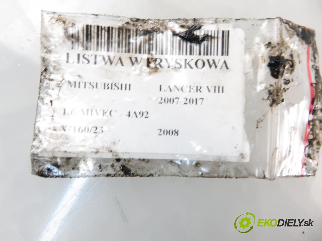 MITSUBISHI LANCER VIII (CY_A, CZ_A) SEDAN 2008 86,00 1.6 MIVEC 117 - 4A92 1590,00 Lišta vstrekovacia 1465A331 (Vstrekovacie lišty)