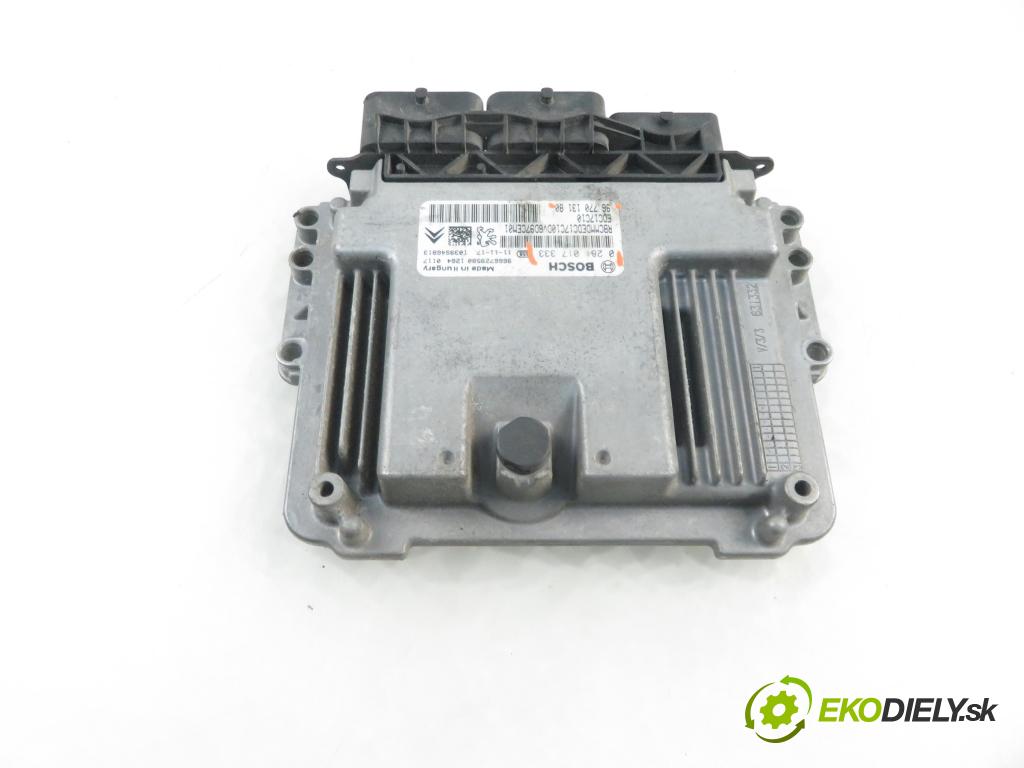 PEUGEOT 207 SW (WK_) KOMBI 2011 68,00 1.6 HDi 8V 92 - 9HP (DV6DTED) 1560,00 Riadiaca jednotka Motor 0281017333 ; 9677013180