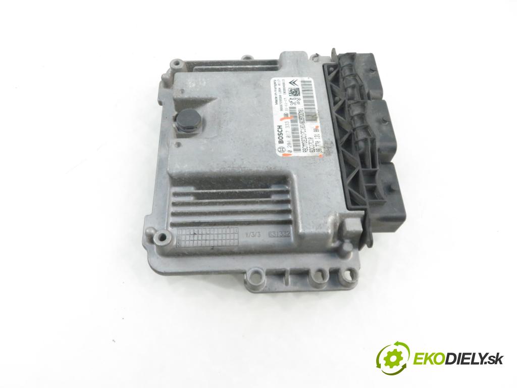 PEUGEOT 207 SW (WK_) KOMBI 2011 68,00 1.6 HDi 8V 92 - 9HP (DV6DTED) 1560,00 Riadiaca jednotka Motor 0281017333 ; 9677013180