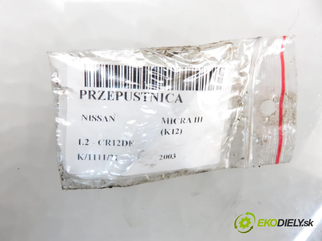 NISSAN MICRA III (K12) HB 2003 59,00 1.2 - CR12DE 1240,00 Škrtiaca klapka SERA57602 (Škrtiace klapky)
