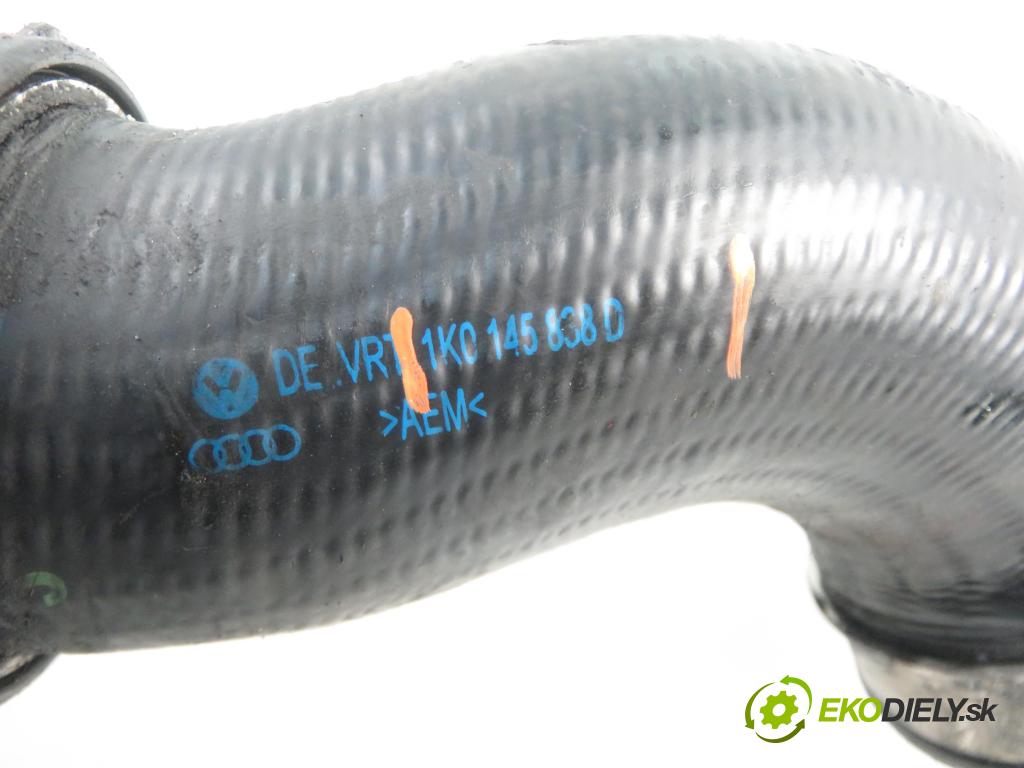 VW TOURAN (1T1, 1T2) MINIVAN 2004 100,00 2.0 TDI PD 16V 136 - AZV 1968,00 Rúra intercoolera turba 1K0145762L ; 1k0145770d ; 1k0145838d