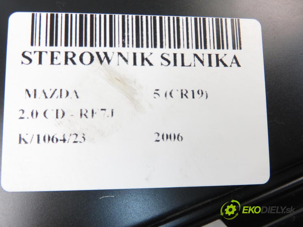 MAZDA 5 (CR19) MINIVAN 2006 81,00 2.0 MZR-CD 110 - RF7J 1998,00 řídící jednotka motora 2758006459 ; rf7n18881m