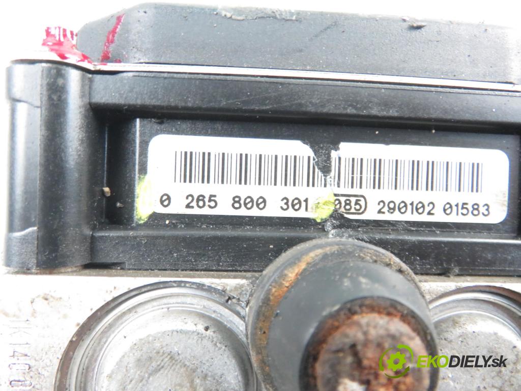 PEUGEOT 307 (3A/C) HB 2003 50,00 1.4 HDi - 8HZ (DV4TD) 1398,00 Pumpa ABS 0265800301 ; 9648265480 ; 0265231302 (Pumpy ABS)