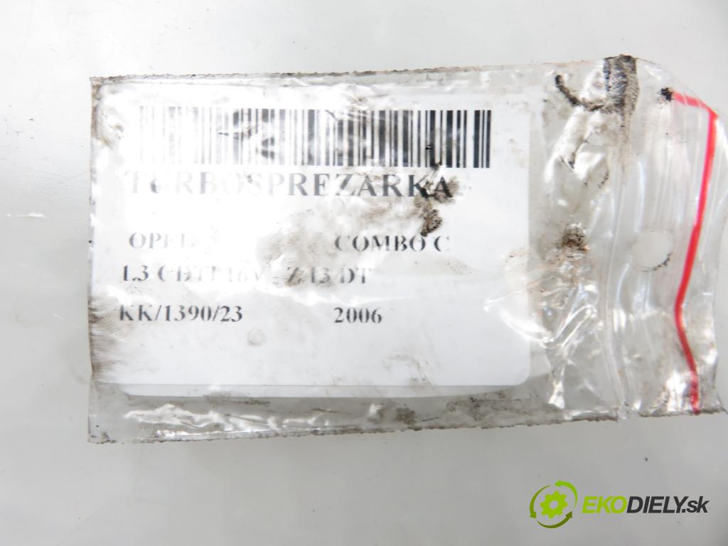 OPEL COMBO C FURGON 2006 51,00 1.3 CDTI 16V - Z 13 DT 1248,00 Turbodúchadlo 54359710006 (Turbodúchadlá (kompletné))