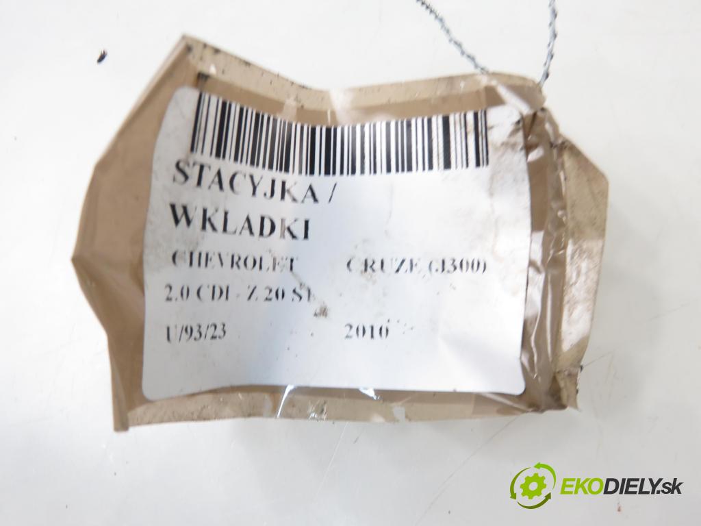 CHEVROLET CRUZE (J300) SEDAN 2010 110,00 2.0 CDI 150 - Z 20 S1 (LLW) 1991,00 spinačka 20912838 ; 13502301 (Spínacie skrinky a kľúče)