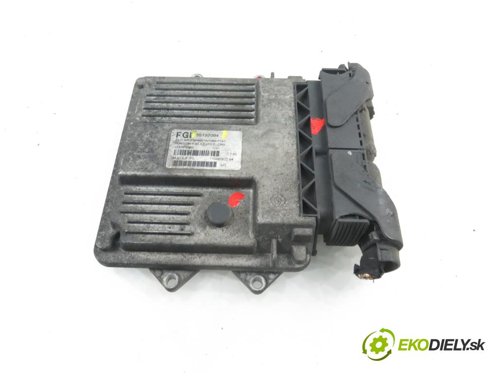 FIAT PUNTO (188_) HB 2003 51,00 1.3 JTD 16V - 188 A9.000 1248,00 řídící jednotka motora 55192094