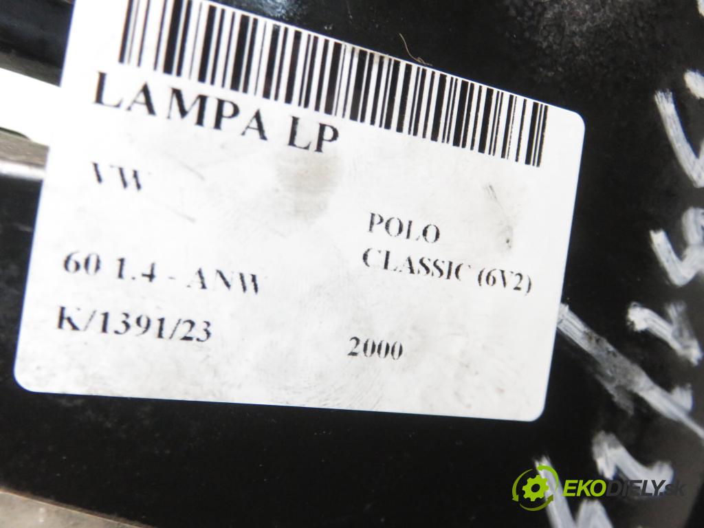 VW POLO CLASSIC (6V2) SEDAN 2000 44,00 60 1.4 - ANW 1390,00 Svetlo LP 6K5941009P